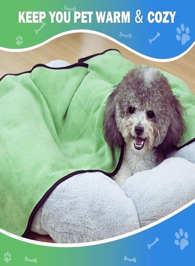 Microshine Microfiber PET Towel Set for Dogs & Cats - Pack of 3 | Super Absorbent, Quick Dry, Soft Pet Bath Towels for Dogs & Cats - Image 3